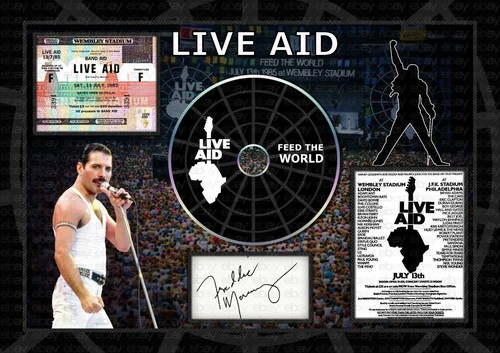 Live aid freddie mercury - live,