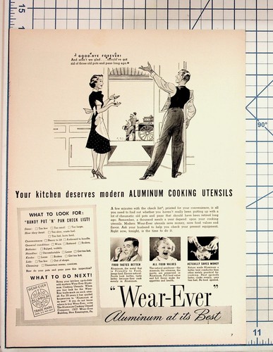 Wear ever aluminum cooking - wear-ever,