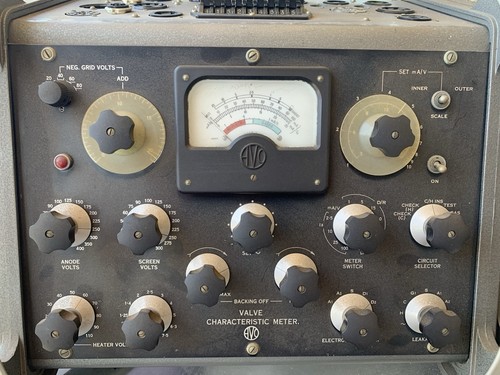 Avo mk3 vacuum tube - avo, tester