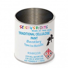 Cellulose Tin Paint For Bentley Spectre Metallic 9560230 Traditional Spray Chip