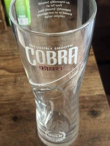Cobra beer glasses 20oz pint - glasses,