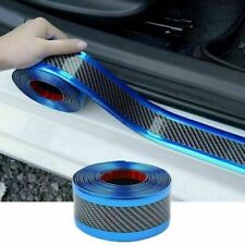 Car Accessories Carbon Fiber Car Door Sill Scuff Plate Sticker Protector 1M*3cm