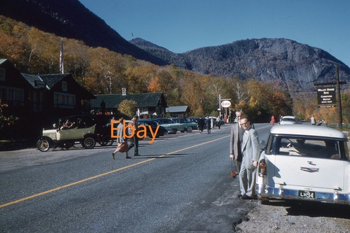 35mm slide cars near - slide, esso