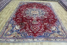 STUNNING HANDMADE PERSIAN WOOL RUG FLORAL DESIGN 320 X 222 CM - 10'8 X 7'4 FT 