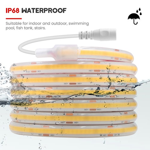 Waterproof cob led - waterproof, strip