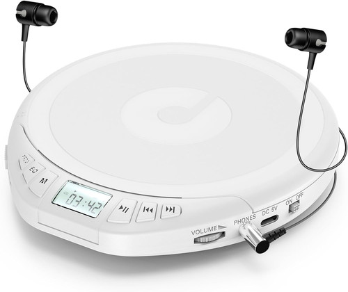 Player portable with - cd,