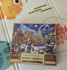 Christmas Jigsaw Advent Calendar Jigsaw 1008 42x24 NEW&SEALED