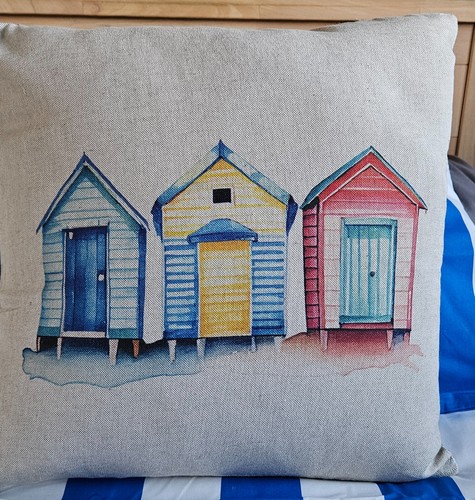 Handmade beach hut seaside - hut,,