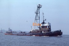 35mm Slide - Tug Boat 'Keverne',  Early 1980s
