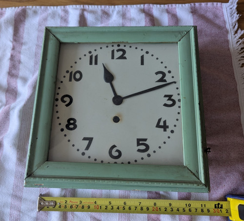 Vintage pendulum wall - , clock