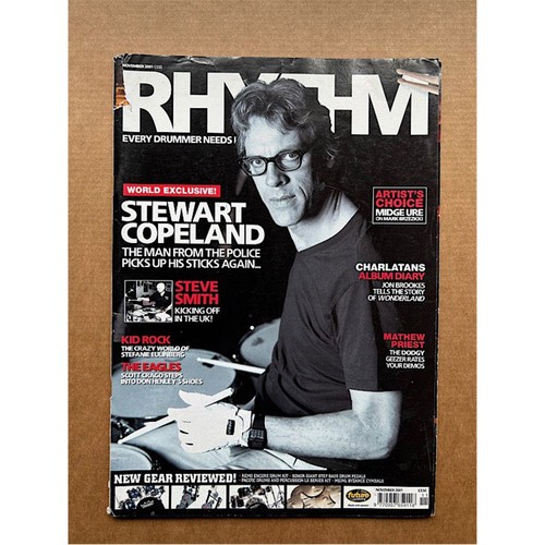 Police rhythm magazine - police,