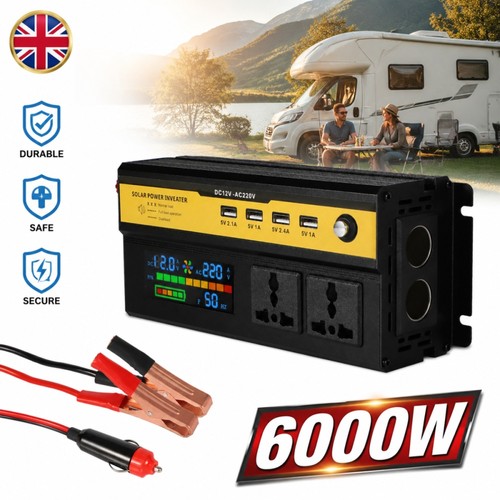 Power inverter 6000w 12v ac - power,
