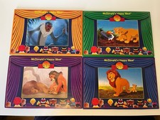 McDonalds Happy Meal Toys 1994 Disney Lion King Jigsaw Puzzles. All 4