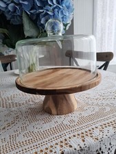 Zara Home Cake Stand Acacia