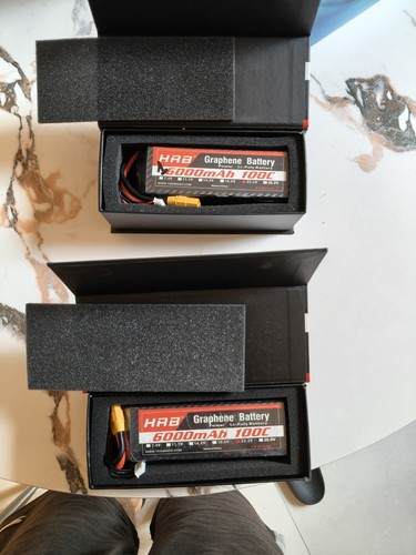 2pcs hrb lipo battery 2v - 6s,