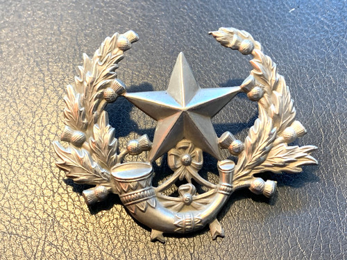 Cameronians cap badge - cap,