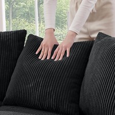 Velvet Cushion Covers or Filled Cushions Set of 4 Decorative Sofa Throw 18 x 18"