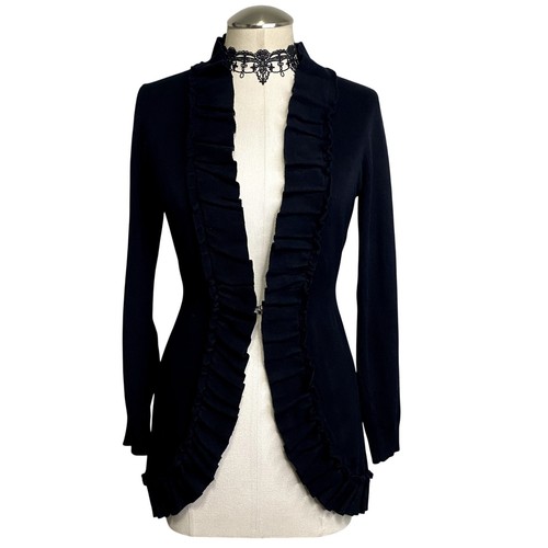 Style black ruffle knit - style, &