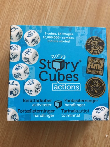 Rory story cubes action 9 - cubes,