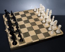 Vintage folding chess - folding, set