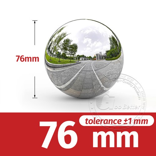 Mirror polished sphere - mirror, hollow