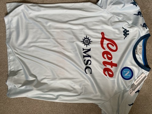 Napoli kappa away shirt - kappa,