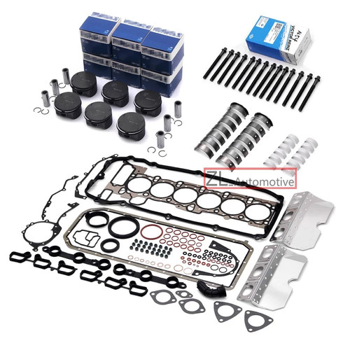 Engine rebuild pistons - pistons, gaskets