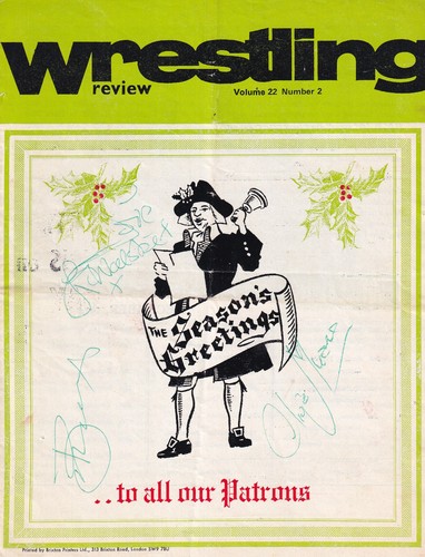 Wrestling review vol - review, no.2