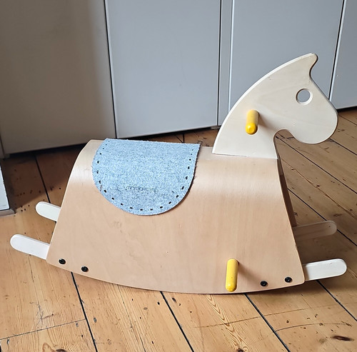 Kids concept wooden rocking - concept,