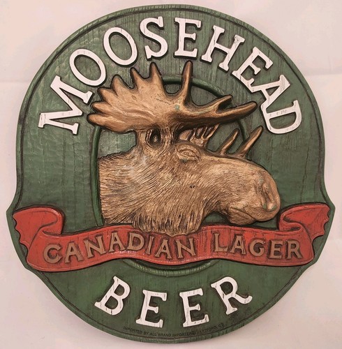 Moosehead canadian lager beer - canadian,
