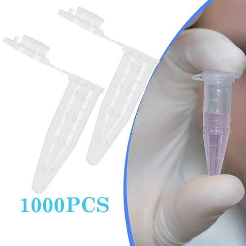 1000pcs 5ml clear plastic - 1000pcs, 1.5ml