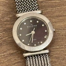 Skagen Denmark Ladies (107SSSB2) Silver Tone Quartz Watch - Needs Battery