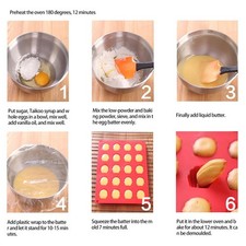 20 Cavities Silicone Madeleine