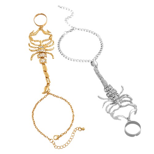 2pcs scorpion finger ring - scorpion,