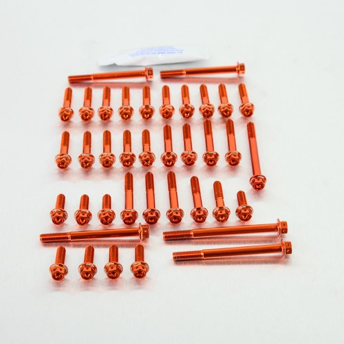Aluminium engine kit honda - aluminium,