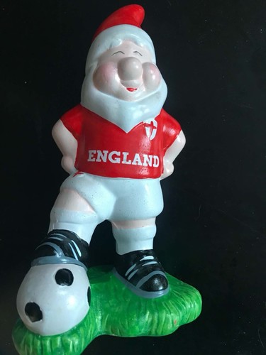 Resin football gnome garden - resin,