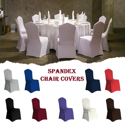 Spandex flat chair covers - spandex,