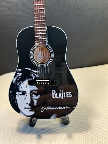 John lennon miniature guitar - miniature,