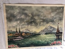 Print Vintage watercolor