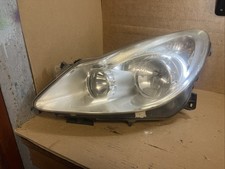 VAUXHALL CORSA D 2008 CHROME N/S PASSENGER  SIDE HEADLIGHT 13186383