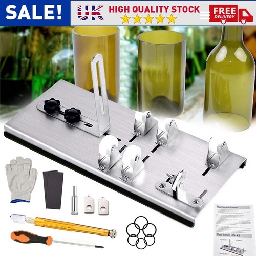 Adjustable glass bottle cutter - adjustable,