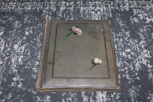 Antique photo postcard - antique, album