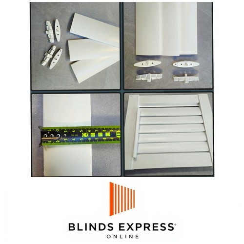 Replacement louvres 63mm - replacement,