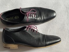 Bertie Men’s Black Leather