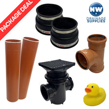 Square Bottle Gully Drainage