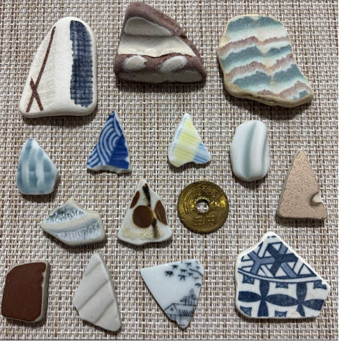 Sea glass from japan - ,