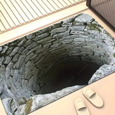 3D Optical Illusion Non-Slip