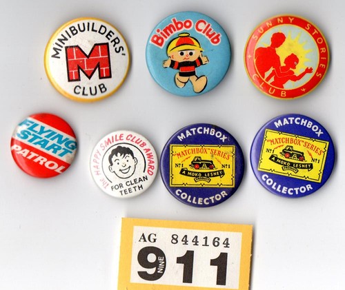 Vintage original club - 7, pin