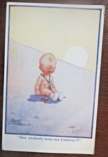 T GILSON WW1 Comic Postcard