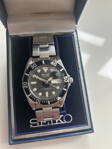 Seiko black unisex adult - seiko, watch